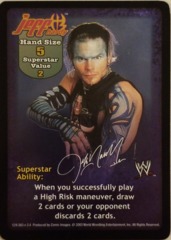 Jeff Hardy face card